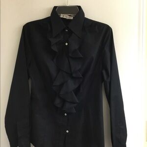 Ruffled Domenico Vacca shirt